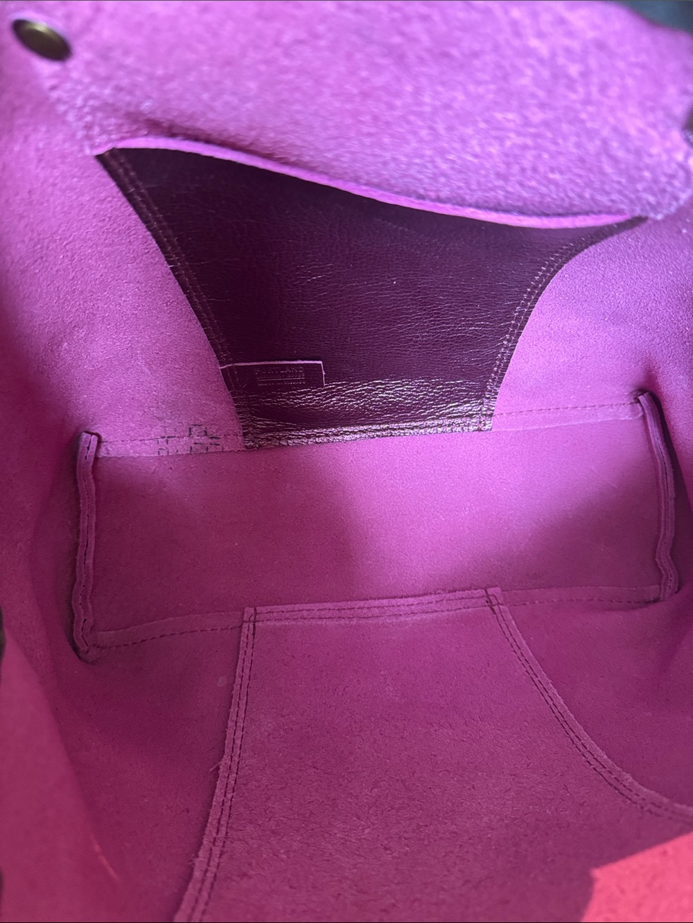 Portland Leather Goods Ultraviolet Large Logan - Picture 6 of 9